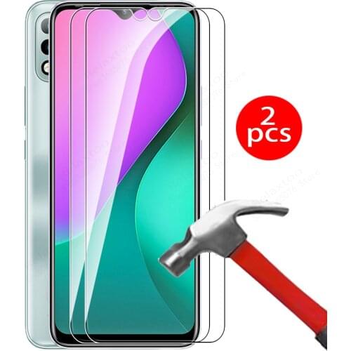 2pcs 9h protective glass case for infinix hot 10 play 8 lite 9 pro note 8 7 hot10 Tempered glass protection glas films cover hd