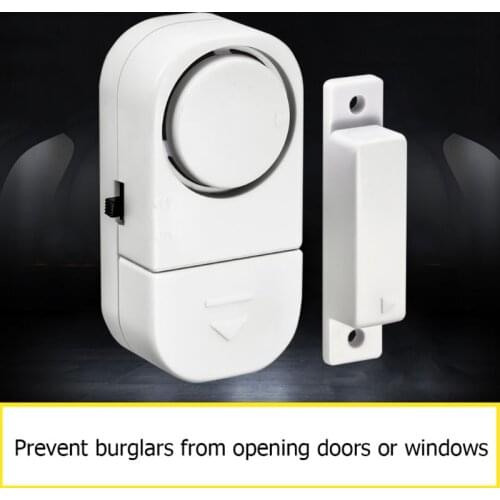 1pc 6x3x2cm Wireless Window Door Burglar Security Warning Alarm System Magnetic Sensor