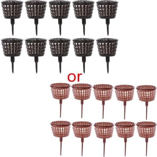 10Pcs Bonsai Tool Fertilizer Cover Basket Box Plant Bug Portable Nursery Pot