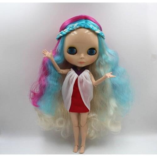 Free Shipping Top discount 4 COLORS BIG EYES DIY Nude Blyth Doll item NO. 357J Doll limited gift special price cheap offer toy