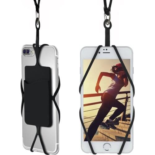 For Huawei P20 Pro Case TPU Soft Silicone Card Slot Back Cover Elastic Phone Neck trap For Huawei P8 P9 P10 Lite / P10 Plus