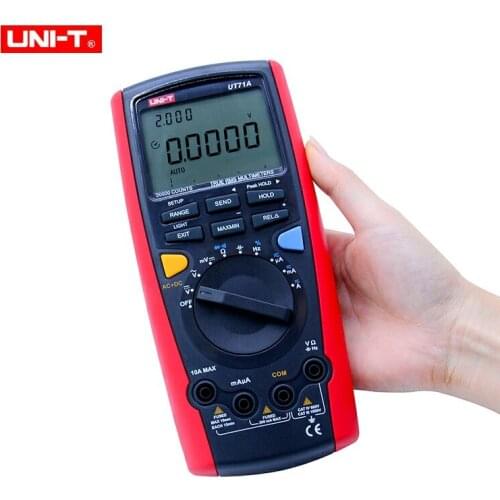 Digital Multimeter UNI-T UT71A AC DC current voltage USB true REL Resistance Tester Ammeter Multitester with Bluetooth function