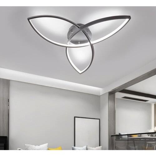 Dragonscence Modern LED ceiling lights for living room bedroom kitchen Triangle LED Ceiling Lamp Fixtures Indoor lighting