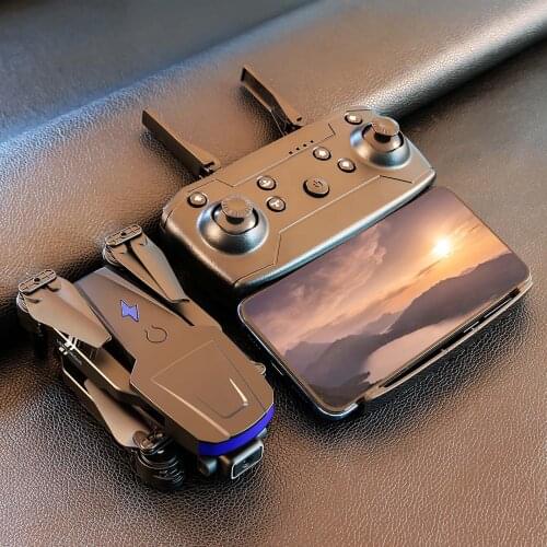 LS-878 RC Drone with Camera 4K Wifi FPV Dual Camera Drone Mini Folding Quadcopter Toy for Kids with Gravity Sensor Control