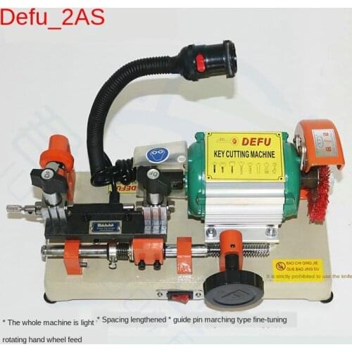 Horizontal keying machine 2As manual tool feed with fine adjustment high quality motor step fine tuning 2As key machine