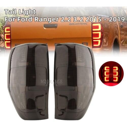 Tail Light Assembly For Ford Ranger 2.2 3.2 2015-2019 Brake Stop Light Warning Taillight Fog Turn Signal Lamp LED REAR LIGHT