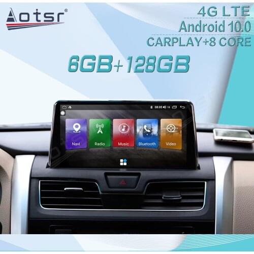 128GB For Nissan Teana 2013-2018 Android Radio Tape Recorder Car Multimedia Player Stereo Head Unit GPS Navi Auto Audio No 2 Din