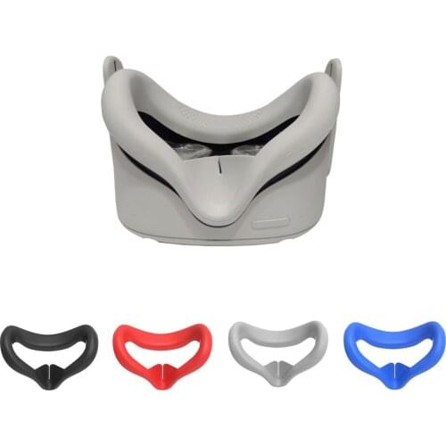 Eye Mask Cover For Oculus Quest 2 VR Glasses Silicone Anti-sweat Anti-leakage Light Blocking Eye Cover Oculus Quest 2 Accessory