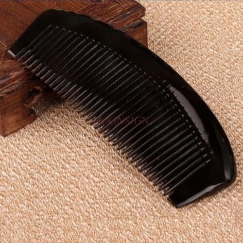 Natural Handmade Horn Comb Home Anti Static Hair Loss Straight Long Pure Gift Children Female Authentic Massage Combs For Elder