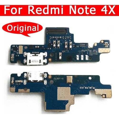 Original USB Charge Board For Xiaomi Redmi Note 4X Note4X Charging Port Dock Connector Phone Accessories Replacement Spare Parts