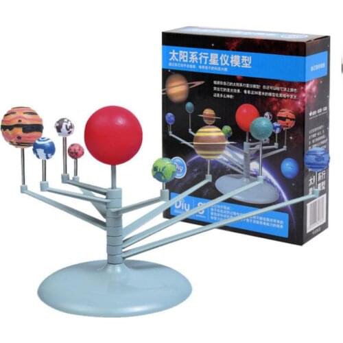 Planet Model Solar System Model Kit Toy Kids Science Education Science Toys DIY Creativity 3D Planetarium Jigsaw Puzzle Toy Gift