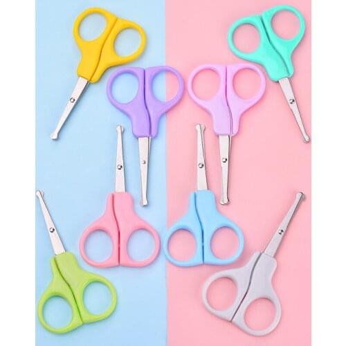 Manufacturers direct-selling nail stainless steel material long-mouthed infant nail scissors special nail clippers