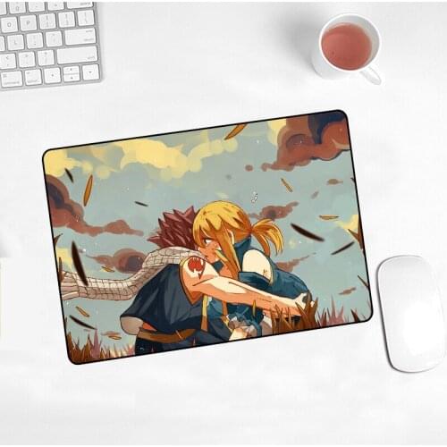 Promotional Anime Boy And Girl 220X180X2MM Mousepad Game Player Keyboard Pad Non-slip Mouse Desk Mat For CS GO