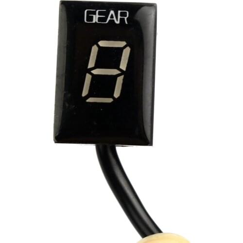 LED Display Gear Indicator with Reserved Socket for Harley Models 2008-2010 for Harley Trilke Models 2010-2013