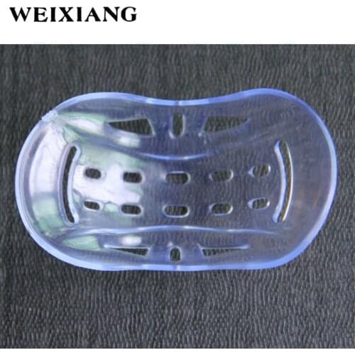 Universal No Smell Helmet Chin Pad Transparent Chin Pad Helmet Chin Guard Mask Suitable For Motorcycle Bike Skating Ski