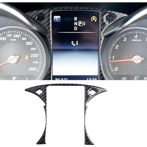 Car Dashboard Sn Protection Cover Driving Computer Panel Trim for Mercedes Benz C Cl W205 GLC X253 2015-2018