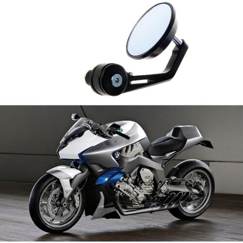 7/8 Inch 22MM Mirror Universal Motorcycle Rearview Mirror Aluminum Alloy Round Shaped Motorcycle Handlebar Rear View Mirror #820
