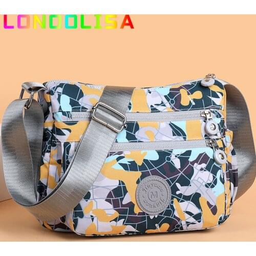 Female Crossbody Mori Bag Oxford Women Messenger Bags Designer Ladies Casual Shoulder Purse Luxry Contrast Color Multilayer Sac