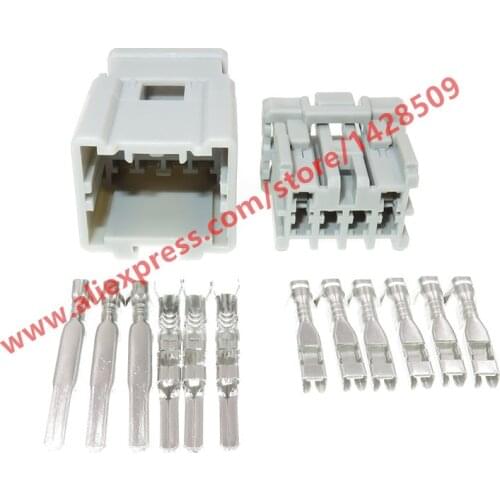 10 Sets 6 Pin Automotive Electric Wire Cable Connector Female Male Plugs 6098-0245 6098-0246