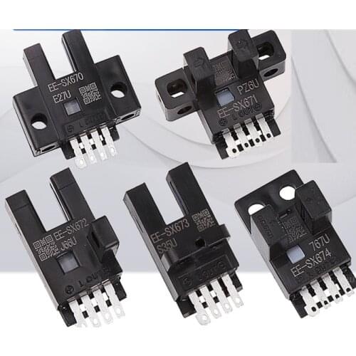10 PCS EE-SX670 EE-SX671 EE-SX672 EE-SX673 EE-SX674 Omron New Photoelectric Switch Sensors