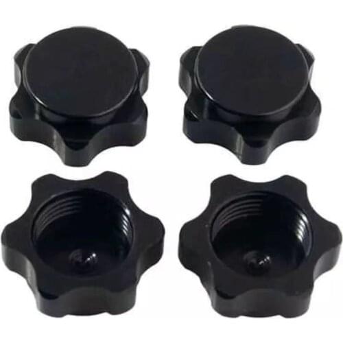 4PCS 17mm Wheel Hub Hex Nut Fine Anti-Dust Cover For 1/8 RC Hobby Car Parts 80123 81212 BuggyTruck HSP Axial HPI Traxxas Himoto