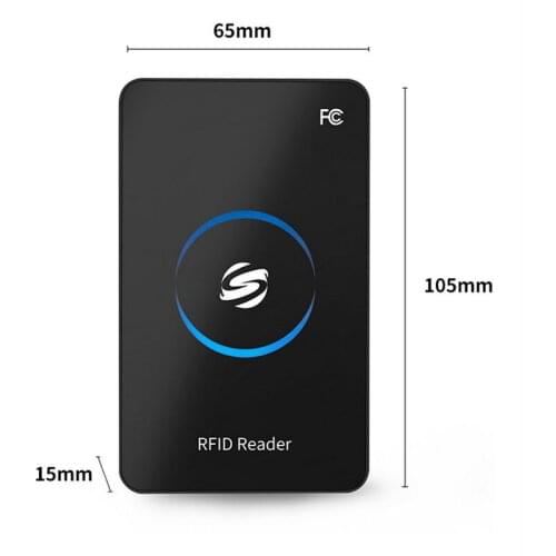 64 desktop 18000-6C/6B 960-960MHZ Reader Writer USB with UHF RFID reader writer