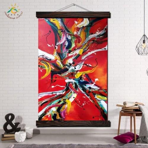 Abstract Color Art Wall Art Canvas Prints Painting Frame Scroll Painting Wall Poster Decorative Picture Art Print painting