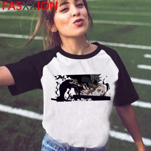 Asta Black Clover top tees male japanese tumblr casual couple clothes couple t shirt clothes tumblr