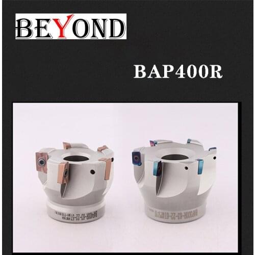 BEYOND BAP BAP400 90 Degree Right Angle Plane Milling Cutters CNC Face Milling Cutters CNC BAP400R 100-32-6T