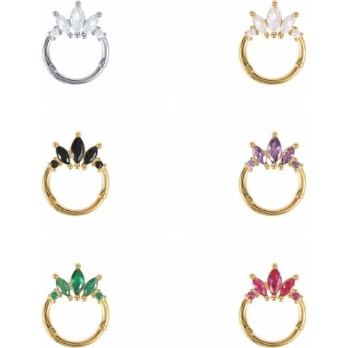 BOAKO 925 Sterling Silver Earrings For Women Piercing Earring Girl Jewelry Joyero Zircon Ear Bone Hoop Earing Pendientes Brincos