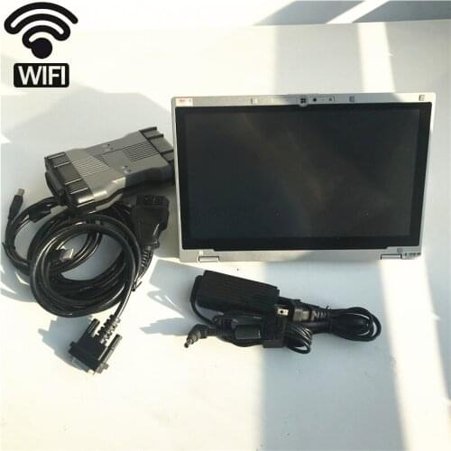 DOIP MB Star C6 CAN BUS/ Doip MB C6 Diagnosis with CF-AX2 laptop 4G i5 for mercedes WIFI Star Diagnostic Tool