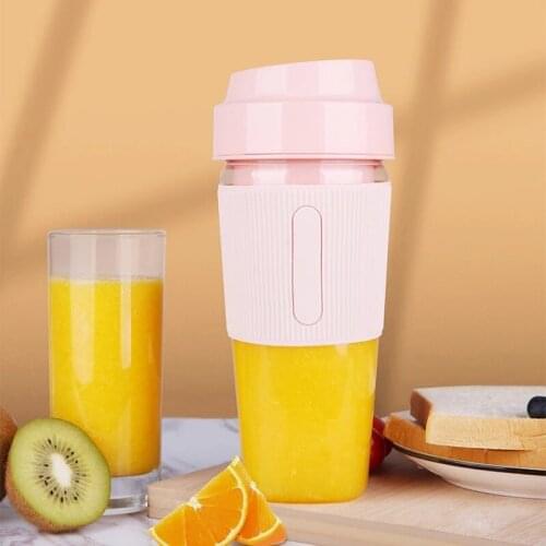 USB Electric Fruit Juicer 300Ml Size Handheld Smoothie Maker Rechargeable Mini Portable Juice Cup Water Outdoor Vegetable Tools