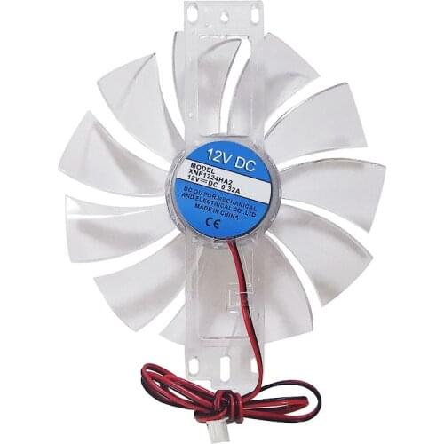 DC 12V 0.35A Incubator Thermostat Fan Transparent color Household Hatching Machine Accessories Poultry Breeding Equipment