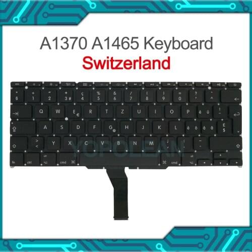 New for Macbook Air 11" A1370 A1465 Switzerland Swiss 2011 2012 2013 2014 2015 Year
