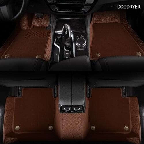 DOODRYER Custom Car Floor Mats for BAIC MOTOR all models BJ40 BJ80 BJ20 D20 D70 D50 D60 X25 X55 X65 CC 35 BW007 foot mats
