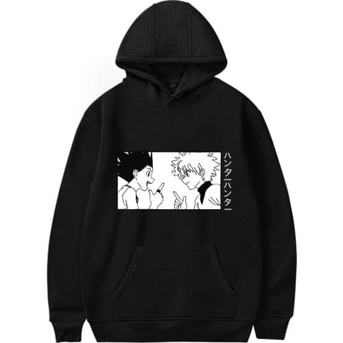 2T-16T Boys Girls Kids Hoodies Sweatshirts Hunter X Hunter Anime Hisoka Cosplay Kurapika Children Child Cotton Hoodie Sweatshirt