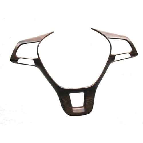 Fit for VW Teramont interior modification special steering wheel trim frame bright bar for Tiguan L Tharu auto parts