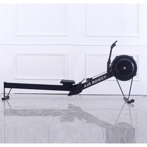 Row Machine Air Indoor Rower Foldable And Movable Home Fitness Equipment Wind Resistance Gym Sports