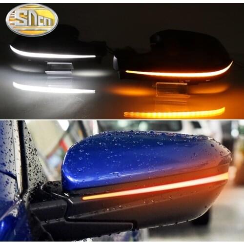 Sequential LED Turn Signal Light For Honda Civic 2016 - 2020 Side Wing Rearview Mirror Indicator Dynamic Blinker Lamp Day Light