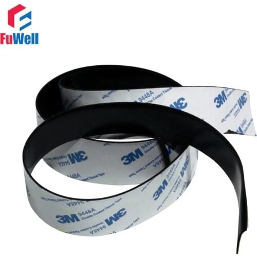 FKM Seal Strip Sheet 4mm CS 1Meter Length Self-adhesive Fluoride Rubber Seal Strips Cushion Sealing Strip Sheet