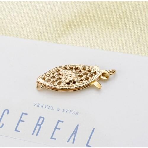 14Kgold-filled Material Clasp For Necklace&Bracelet Jewelry Accessory Lobster Design Clasp 3Pieces/Lot