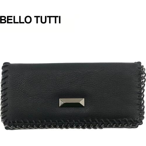 BELLO TUTTI Women Clutch Wallets PU Leather Long Style Card Holder Fashion Money Purse Female Handbag Phone Bag