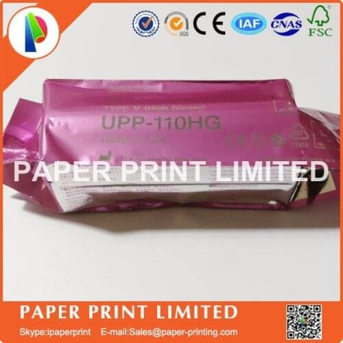 1 roll UPP-110HG UPP110HG ultrasound paper 110mm*18M fast shipping