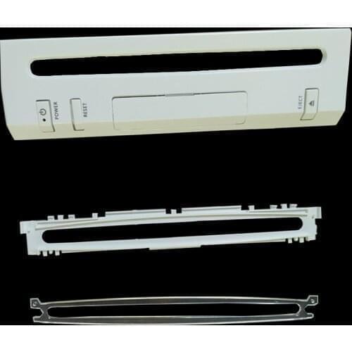 10 pcs a lot Replacement Case Housing Surface panel cover for Wii Console Cover retail parts