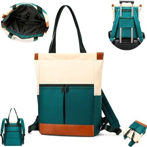 2021 Nylon Beach Tote Bag Summer Fashion Women Backpack Ladies Waterproof Female Shoulder Bagpack Girls School Causal Daypack