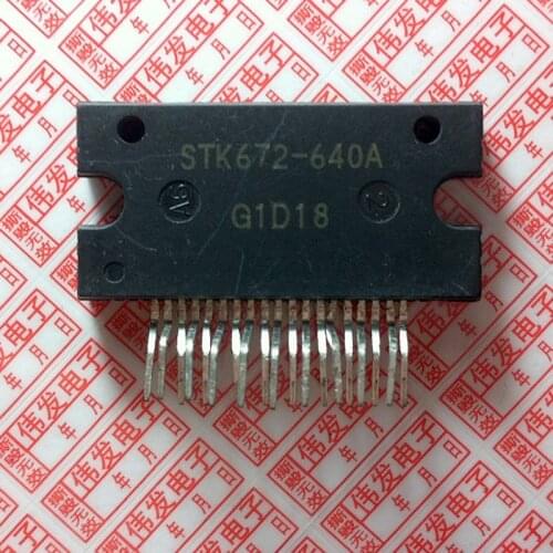5PCS/lot New OriginaI STK672-640A or STK672-640B or STK672-640C or STK672-640 SIP-19 2-phase Stepping Motor Driver