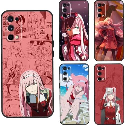 Zero Two Darling in the FranXX Case For Realme 8 Pro C3 C11 C21 GT Q3 6 7 Pro Funda For OnePlus 9 Pro 7 8 Pro 7T 8T Nord