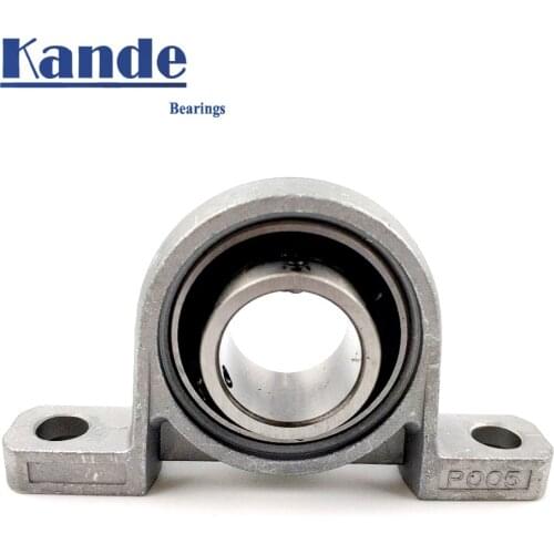 Kande Bearings KP005 2pcs KP005 Zinc Alloy Miniature Vertical Bearings/ Zinc Alloy Mounted / Bore: 25mm