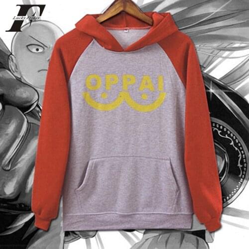 One Punch man Cosplay Costume Saitama men/women streetwear Unisex Hooded Jacket clothes Oppai oversized hoodie Sweatshirt