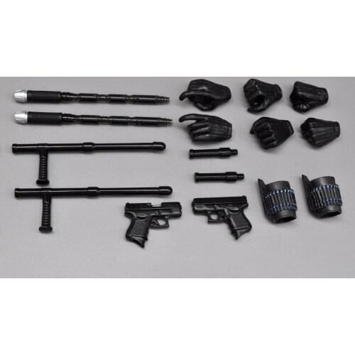 Hot Sales 1/6th Hand Model Bracer Waist Glock Pistol Weapon Widow Women For Usual 12 inch Doll Figures Accessories